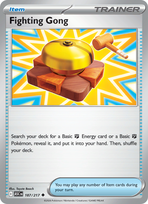 Fighting Gong - Pokémon TCG Card