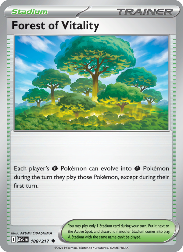 Forest of Vitality - Pokémon TCG Card