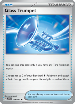 Glass Trumpet - pokemon TCG Card