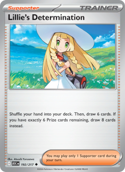 Lillie's Determination - pokemon TCG Card