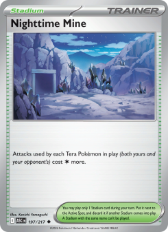 Nighttime Mine - pokemon TCG Card