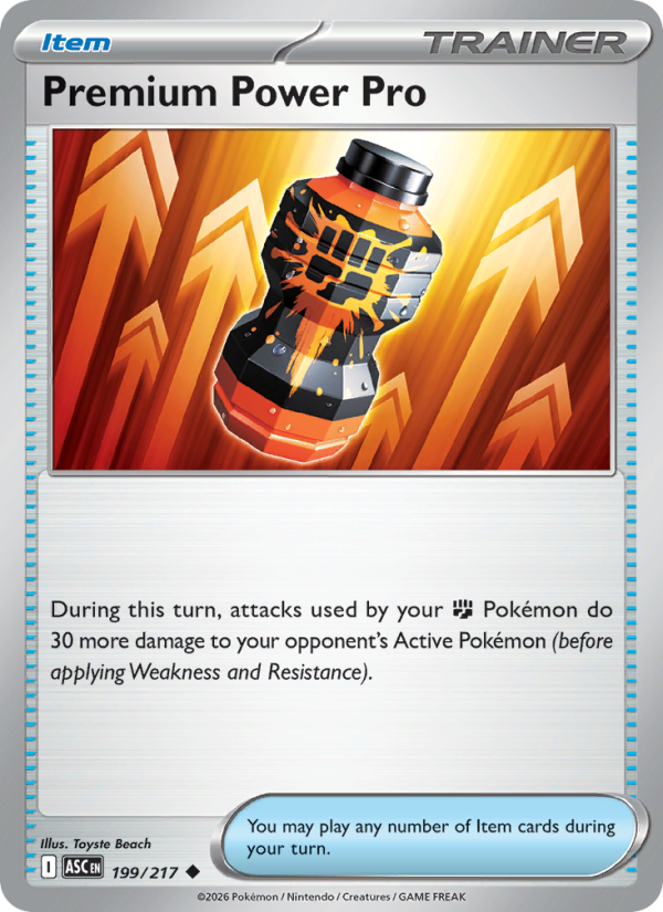 Premium Power Pro - Pokémon TCG Card