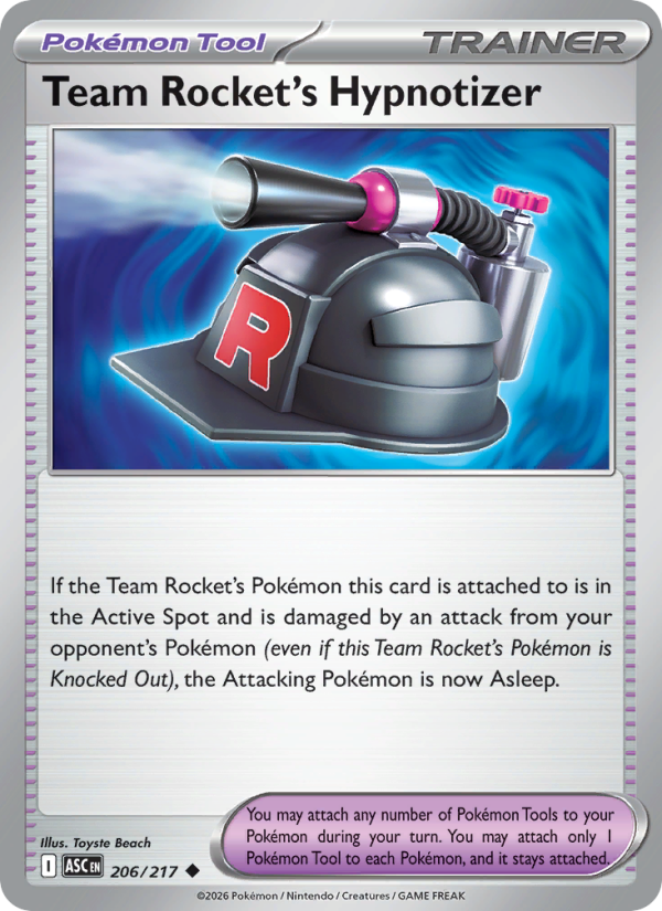 Team Rocket's Hypnotizer - Pokémon TCG Card