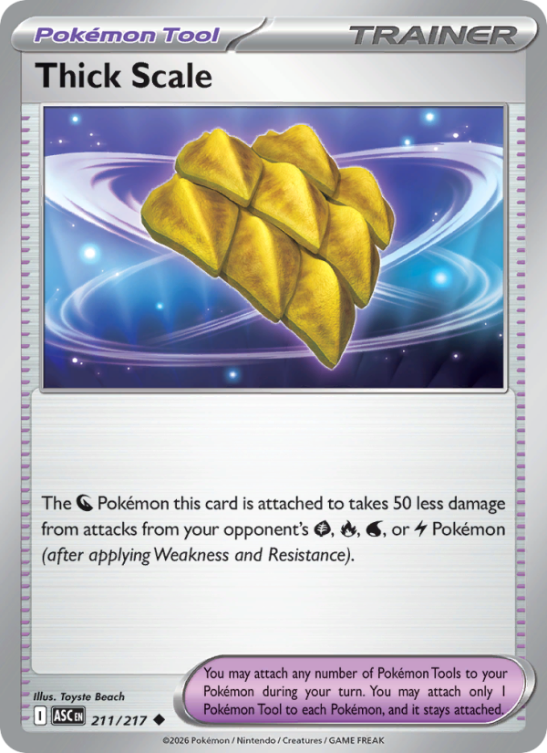 Thick Scale - Pokémon TCG Card