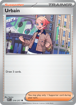 Urbain - pokemon TCG Card