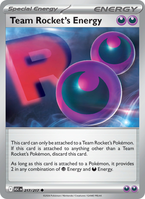 Team Rocket's Energy - Pokémon TCG Card