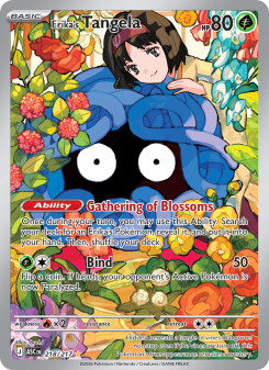 Erika's Tangela - pokemon TCG Card