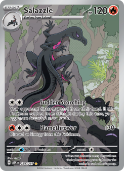 Salazzle - pokemon TCG Card