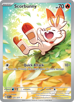 Scorbunny - pokemon TCG Card