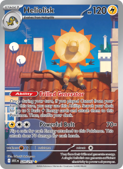 Heliolisk - pokemon TCG Card