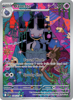 Banette - pokemon TCG Card