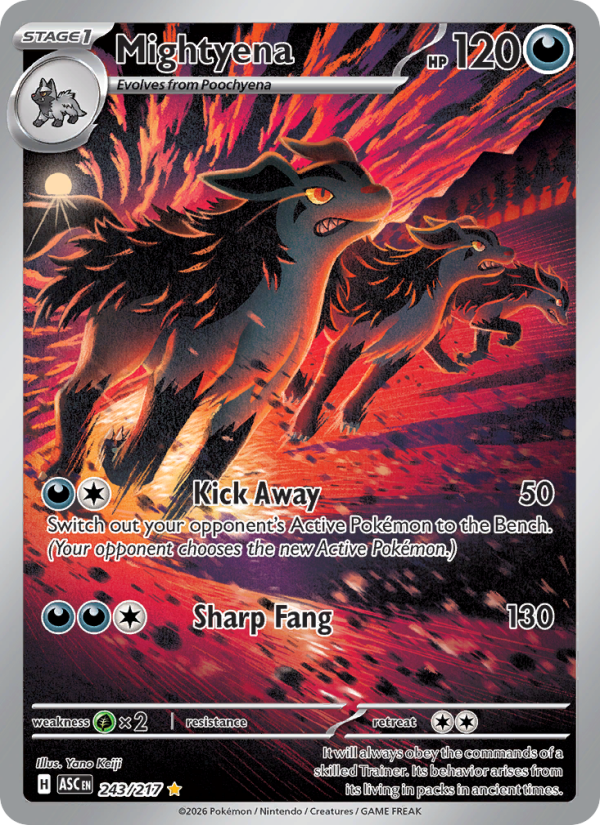 Mightyena - Pokémon TCG Card