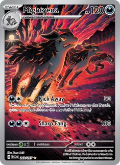 Mightyena - pokemon TCG Card