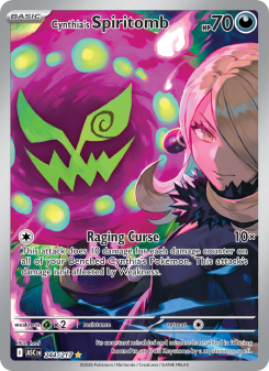 Cynthia's Spiritomb - pokemon TCG Card
