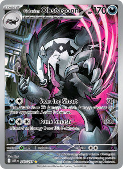 Galarian Obstagoon - pokemon TCG Card