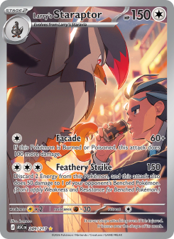Larry's Staraptor - pokemon TCG Card