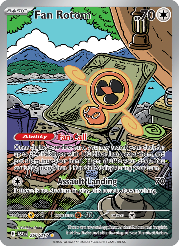 Fan Rotom - Pokémon TCG Card