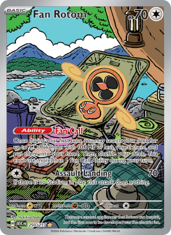 Fan Rotom - pokemon TCG Card