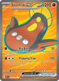 Stunfisk ex - pokemon TCG Card