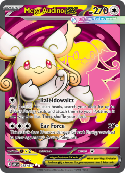 Mega Audino ex - pokemon TCG Card