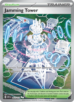 Jamming Tower - pokemon TCG Card