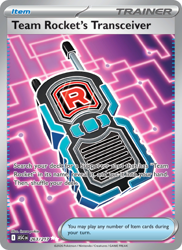 Team Rocket's Transceiver - Pokémon TCG Card