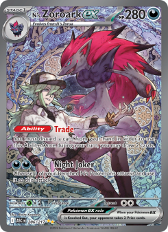 N's Zoroark ex - pokemon TCG Card