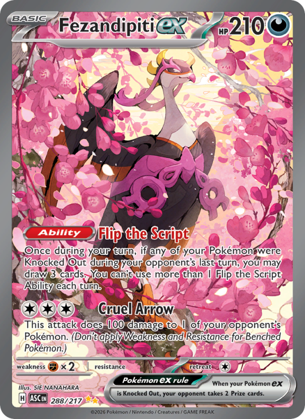 Fezandipiti ex - Pokémon TCG Card