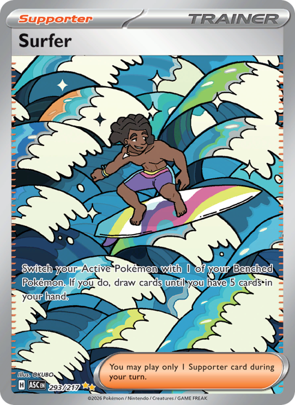 Surfer - Pokémon TCG Card