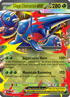 Mega Heracross ex - pokemon TCG Card