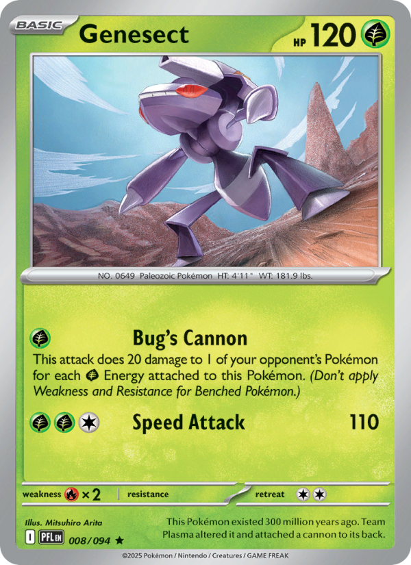 Genesect - Pokémon TCG Card