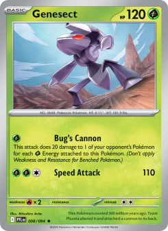 Genesect - pokemon TCG Card