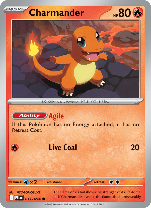 Charmander - Pokémon TCG Card