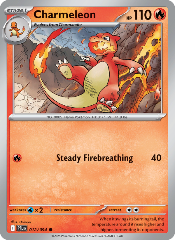 Charmeleon - Pokémon TCG Card
