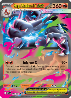 Mega Charizard X ex - pokemon TCG Card