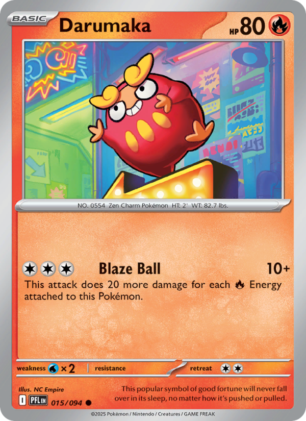 Darumaka - Pokémon TCG Card