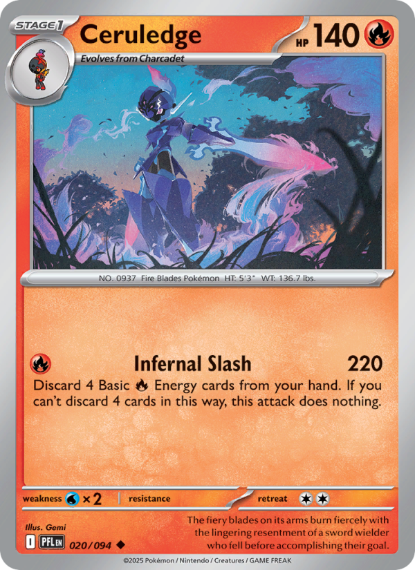 Ceruledge - Pokémon TCG Card