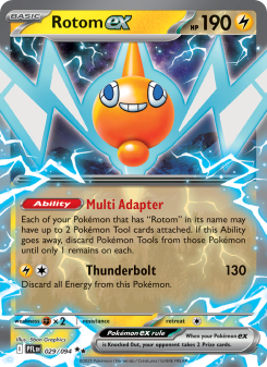 Rotom ex - pokemon TCG Card
