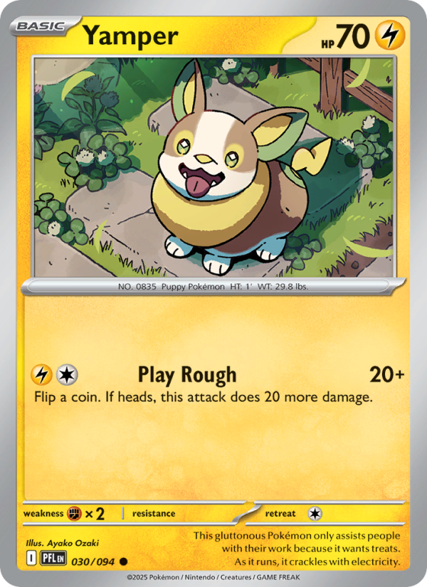 Yamper - Pokémon TCG Card