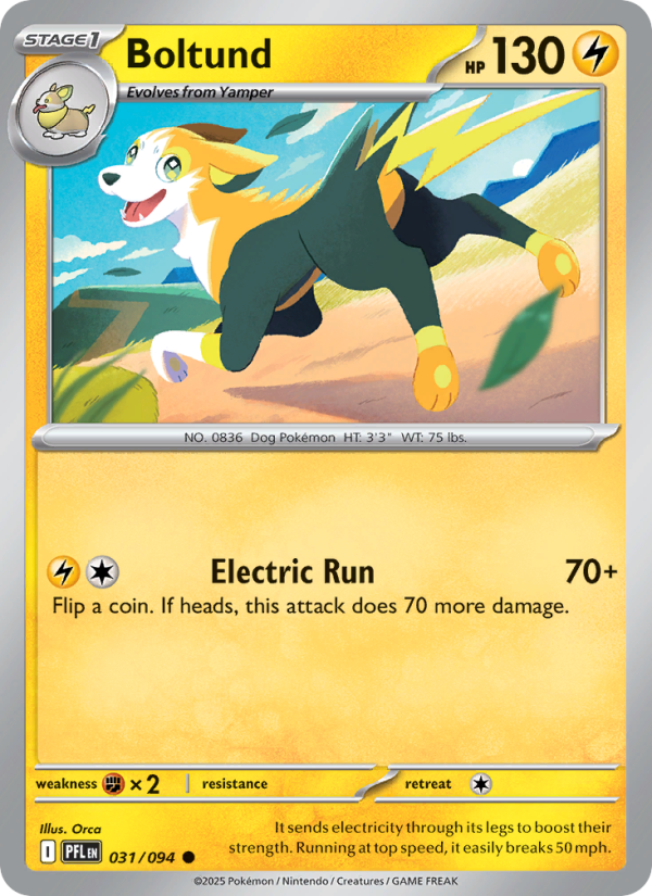 Boltund - Pokémon TCG Card