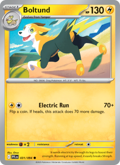 Boltund - pokemon TCG Card