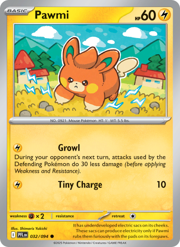 Pawmi - Pokémon TCG Card