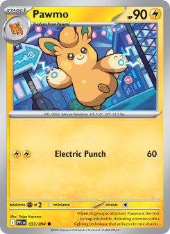 Pawmo - pokemon TCG Card