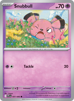 Snubbull - pokemon TCG Card