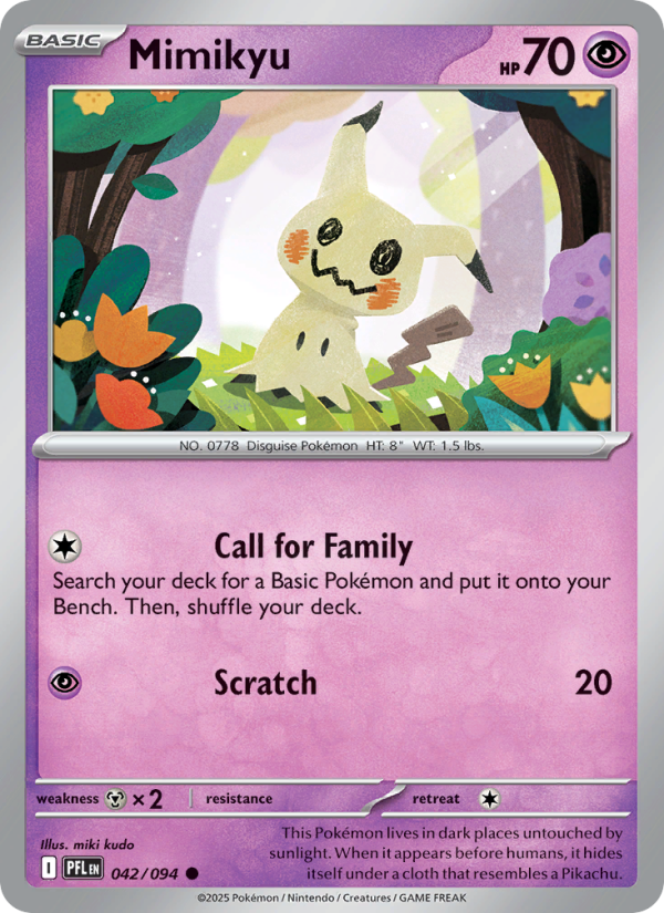 Mimikyu - Pokémon TCG Card