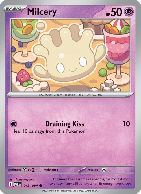 Milcery - Pokémon TCG Card