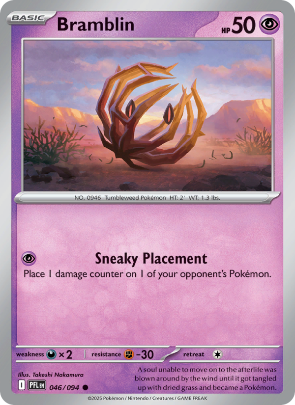 Bramblin - Pokémon TCG Card