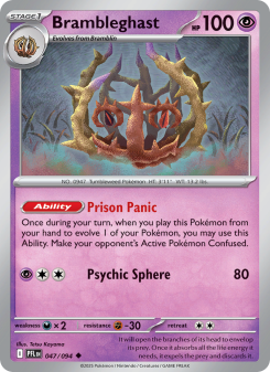 Brambleghast - pokemon TCG Card