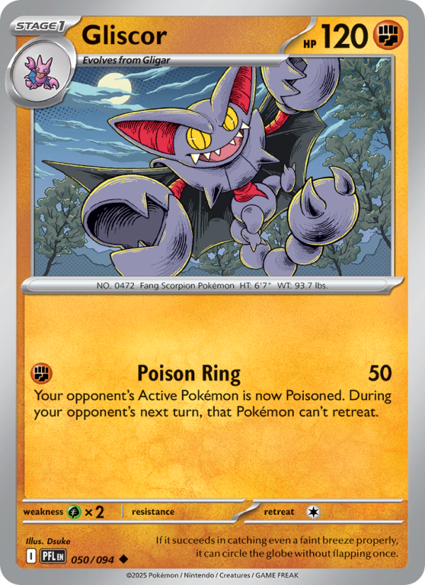 Gliscor - Pokémon TCG Card