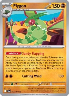 Flygon - pokemon TCG Card